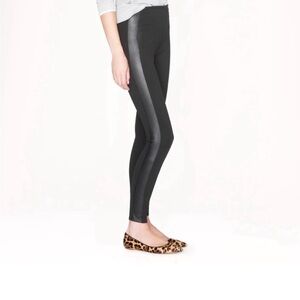 J.Crew Pixie Leather Tuxedo Pants